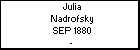 Julia Nadrofsky