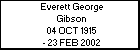 Everett George Gibson