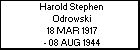Harold Stephen Odrowski