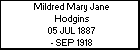 Mildred Mary Jane Hodgins