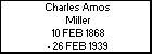 Charles Amos Miller