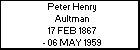 Peter Henry Aultman
