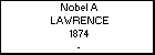 Nobel A LAWRENCE