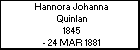 Hannora Johanna Quinlan
