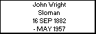 John Wright Sloman