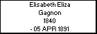 Elisabeth Eliza Gagnon