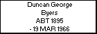 Duncan George Byers