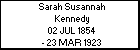 Sarah Susannah Kennedy
