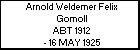 Arnold Weldemer Felix Gomoll