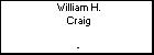 William H. Craig