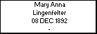 Mary Anna Lingenfelter
