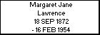 Margaret Jane Lawrence