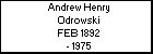 Andrew Henry Odrowski