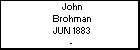 John Brohman