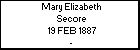 Mary Elizabeth Secore