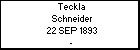 Teckla Schneider