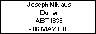 Joseph Niklaus Durrer