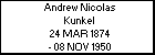 Andrew Nicolas Kunkel