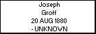Joseph Groff