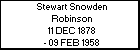 Stewart Snowden Robinson