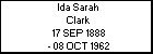 Ida Sarah Clark