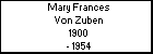 Mary Frances Von Zuben