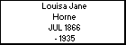 Louisa Jane Horne