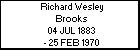 Richard Wesley Brooks