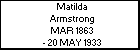 Matilda Armstrong