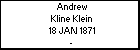 Andrew Kline Klein
