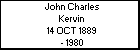 John Charles Kervin