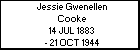 Jessie Gwenellen Cooke