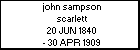 john sampson scarlett