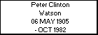 Peter Clinton Watson
