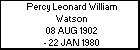 Percy Leonard William Watson