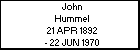 John Hummel