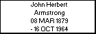 John Herbert Armstrong