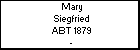 Mary Siegfried