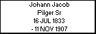 Johann Jacob Pilger Sr