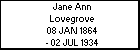 Jane Ann Lovegrove