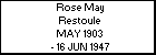Rose May Restoule