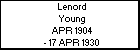Lenord Young