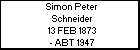 Simon Peter Schneider