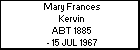 Mary Frances Kervin