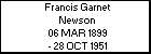 Francis Garnet Newson
