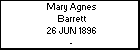 Mary Agnes Barrett