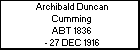 Archibald Duncan Cumming