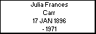Julia Frances Carr