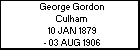 George Gordon Culham