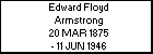 Edward Floyd Armstrong